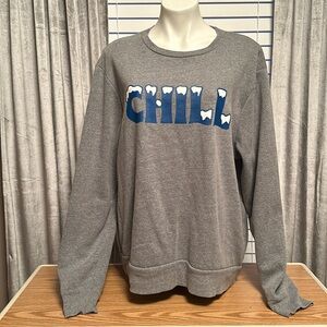 Men’s grey old navy chill sweatshirt‎
